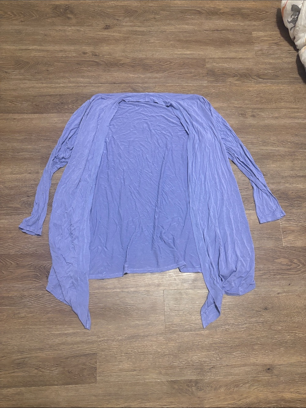 women’s purple long sleeve cardigan